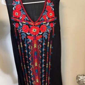 Embroidered dress